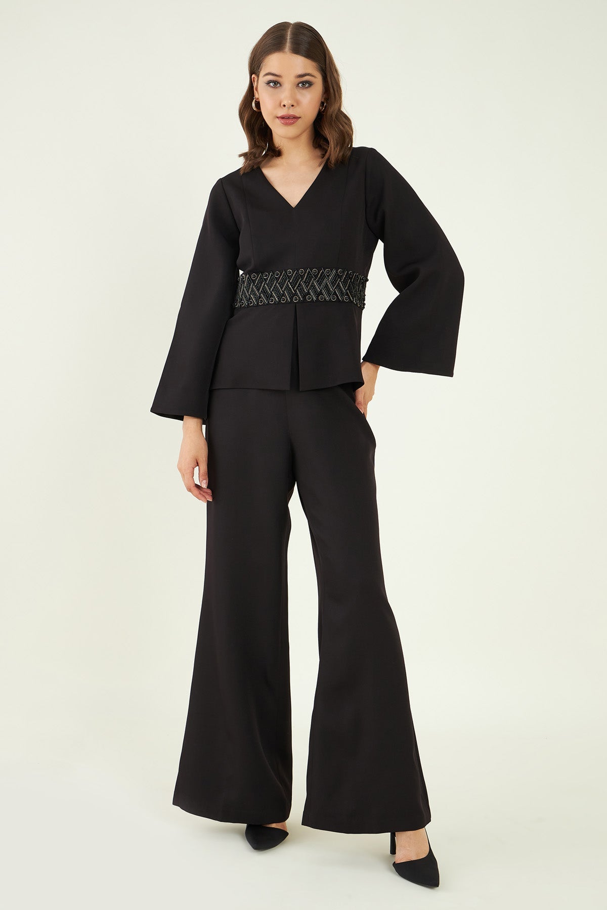 Buy Full Sleeves Black Co-ord Set Online
